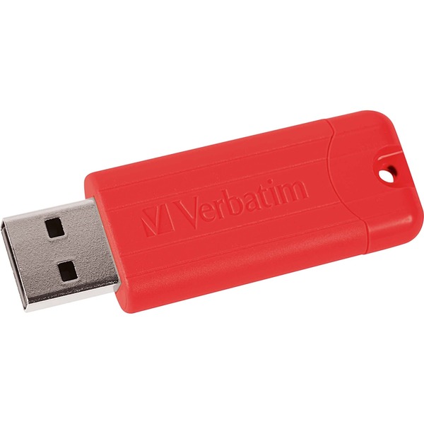 Verbatim 32GB PinStripe USB 3.0 Flash Drive 5pk Assorted