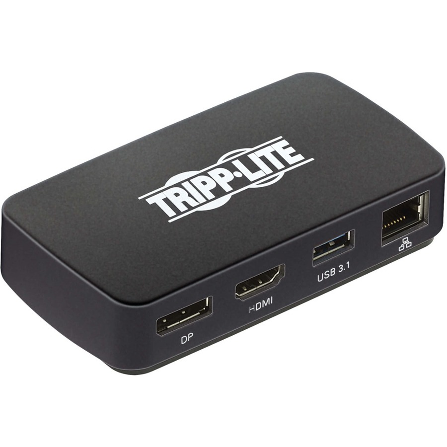 Tripp Lite by Eaton Thunderbolt 3 Docking Station 4K w/ HDMI DP USB 3.1 Gbe 40 Gbps