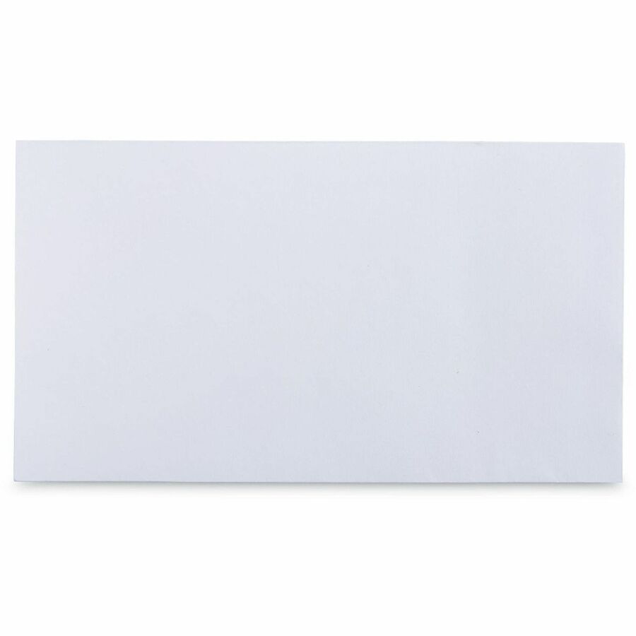 Universal Envelope - Business - #6 3/4 - 24 lb - Self Adhesive - White - Paper Stock - 100 / Box