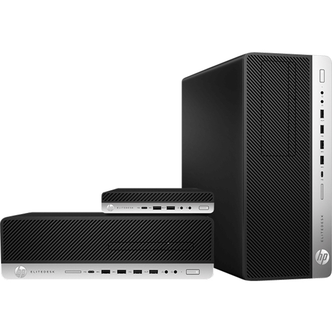 HP EliteDesk 800 G5 Desktop Computer - Intel Core i5 9th Gen i5-9500 3 GHz - 8 GB RAM DDR4 SDRAM - 256 GB SSD - Small Form Factor