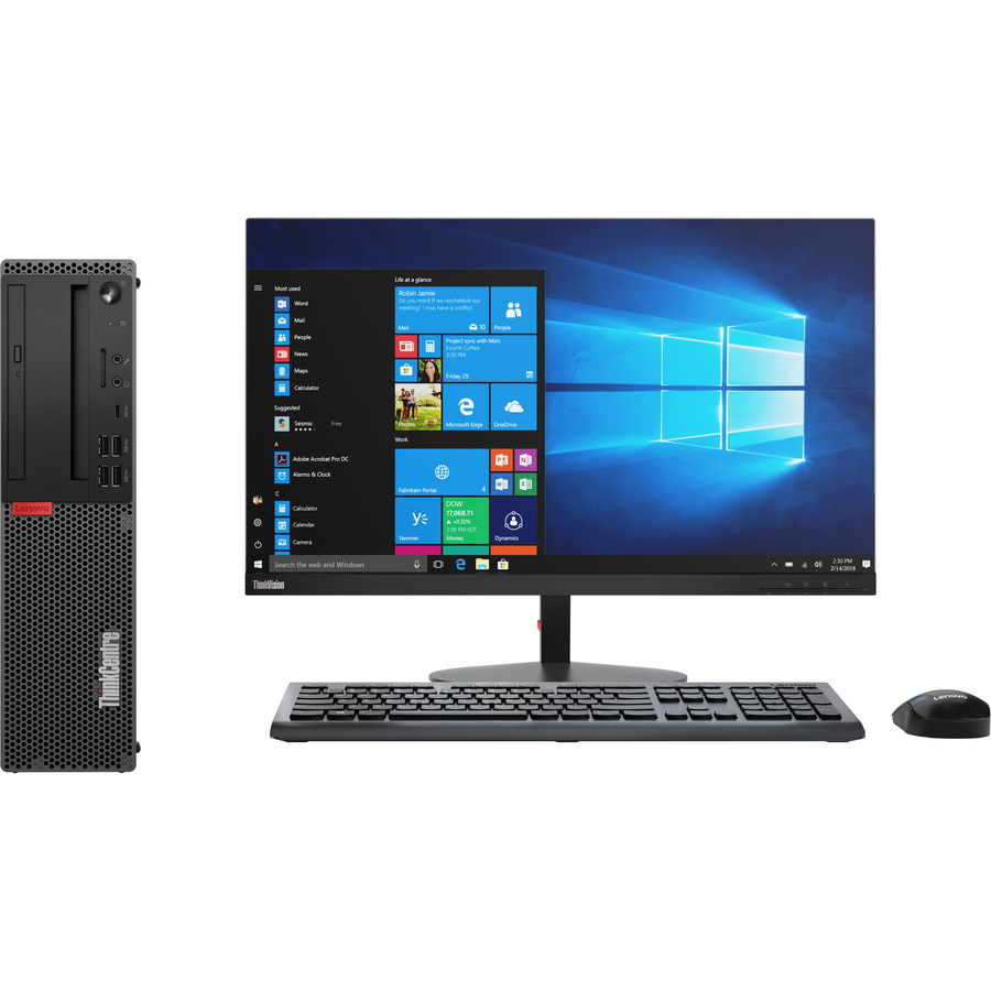 Lenovo ThinkCentre M920s 10SJ004QUS Desktop Computer - Intel Core i5 9th Gen i5-9400 2.90 GHz - 8 GB RAM DDR4 SDRAM - 256 GB SSD - Small Form Factor - Black