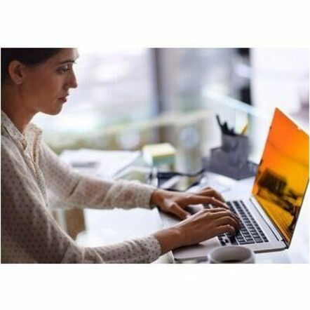 3M Gold Privacy Filter Gold, Glossy - For 16" Widescreen LCD Notebook - 16:10 - Scratch Resistant, Dust Resistant = MMMGFNAP009