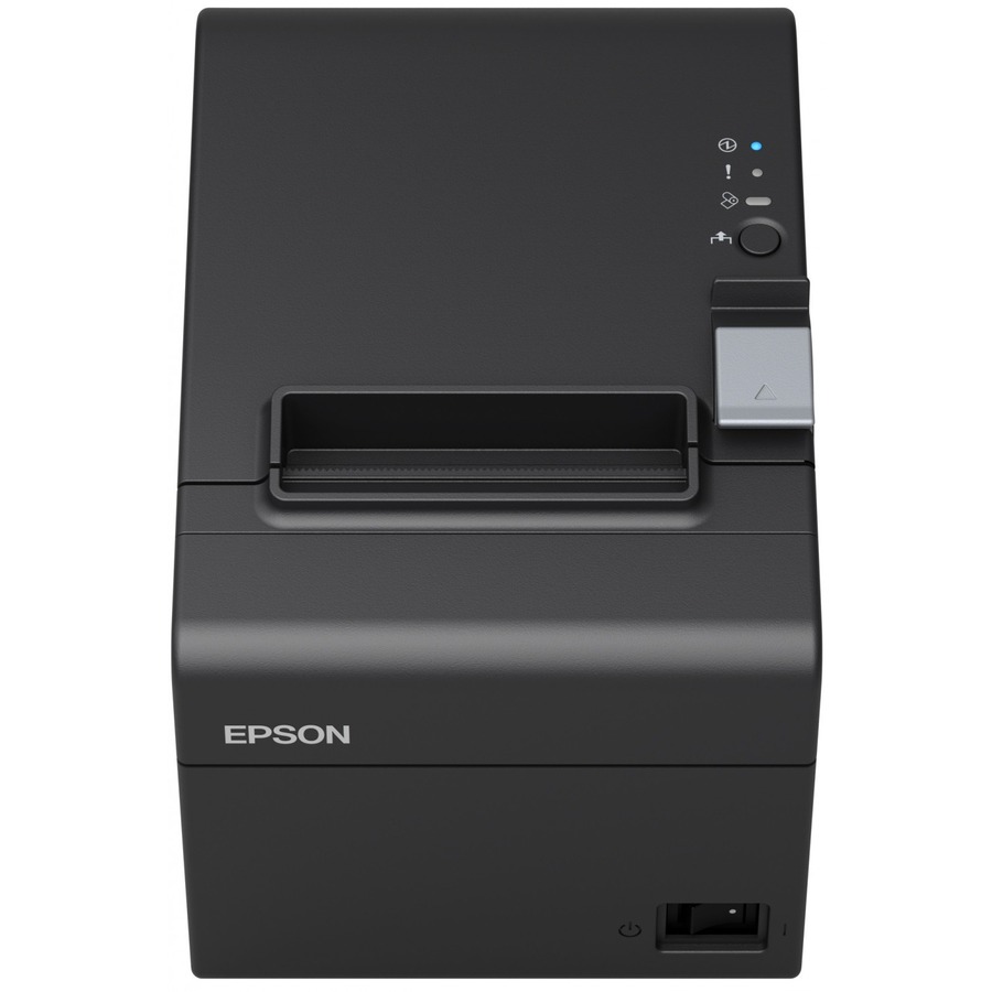 Epson TM-T20III Direct Thermal Printer - Monochrome - Portable - Receipt Print - USB - Serial - Black - 9.84 in/s Mono - 3.15" Label Width