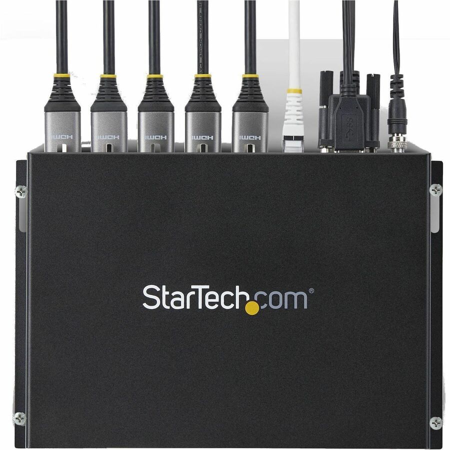 StarTech.com 2x2 Video Wall Splitter - 1 x HDMI In - 4 x HDMI Out - Network (RJ-45) - USB