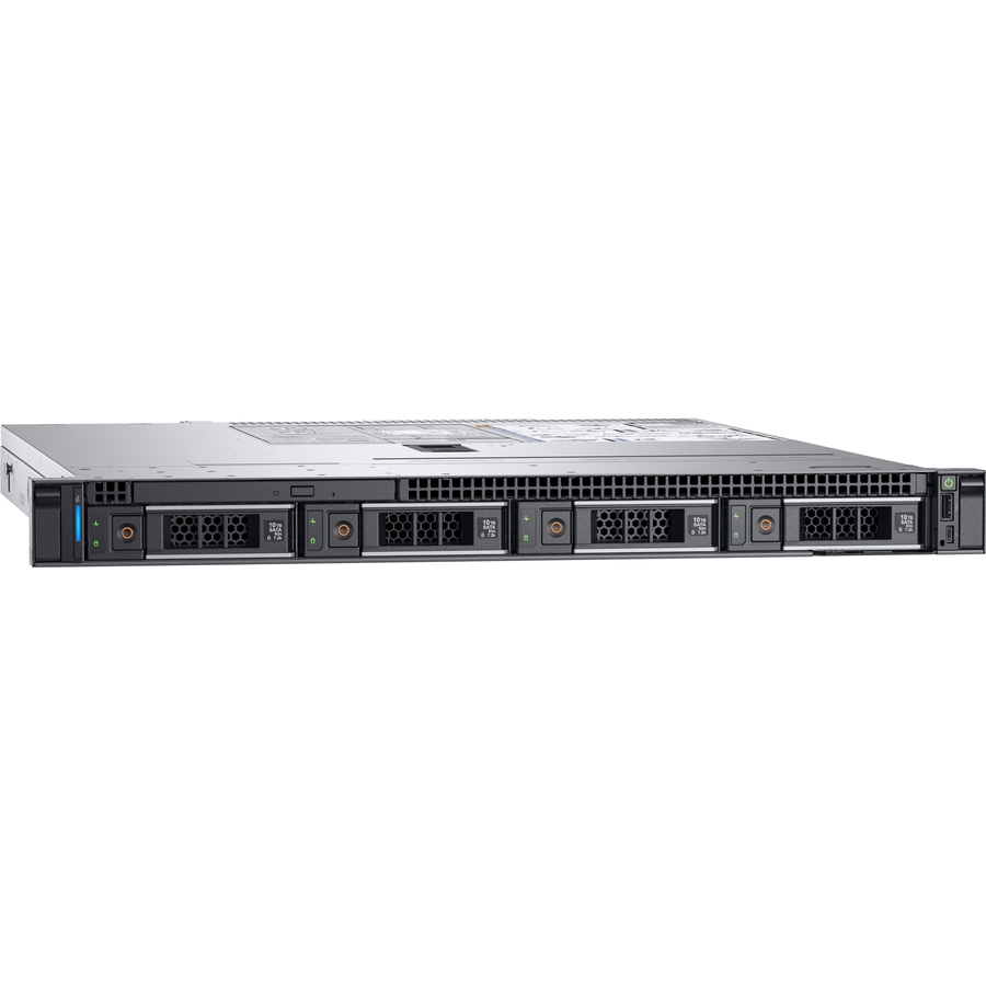 Dell PowerEdge R340 1U Rack Server - 1 x Intel Xeon E-2224 3.40 GHz - 8 GB RAM - 1 TB HDD - (1 x 1TB) HDD Configuration - Serial ATA Controller - 3 Year ProSupport