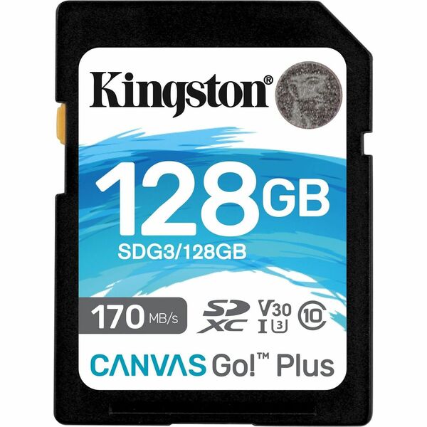 Kingston Canvas Go! Plus,128GB SDXC