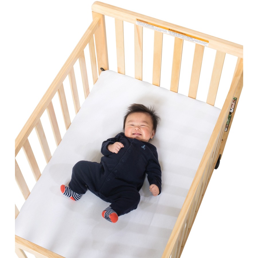 Foundations SafetyCraft Compact Crib - Natural - Steel - Cots & Mats - FOU1631040