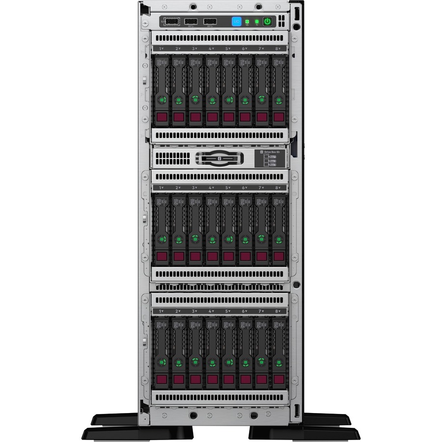 HPE ProLiant ML350 G10 4U Tower Server - 1 x Intel Xeon Silver 4214R 2.40 GHz - 32 GB RAM - Serial ATA/600 Controller