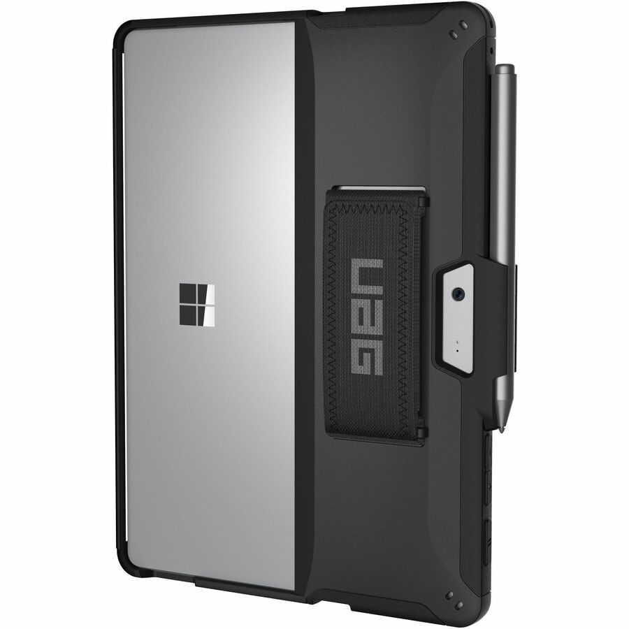 Urban Armor Gear Scout Carrying Case Microsoft Surface Go, Surface Go 2, Surface Go 3, Surface Go 4 Tablet - Black