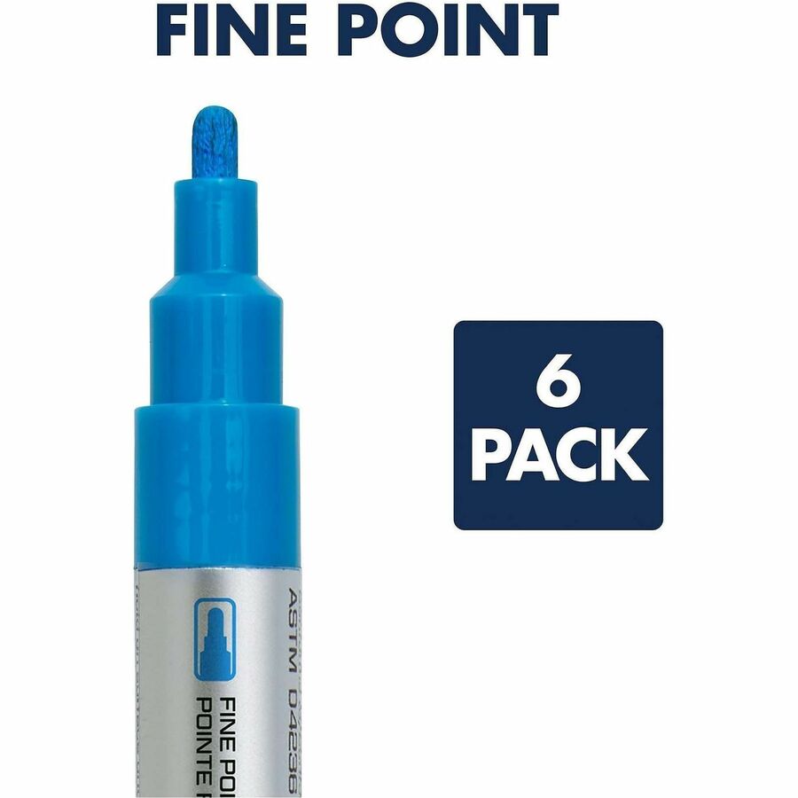 Quartet Glass Board Fine Tip Neon Markers