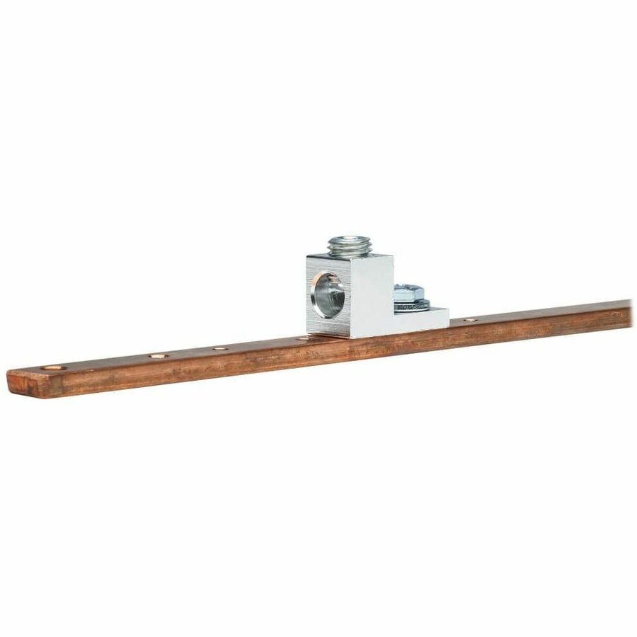 Eaton Tripp Lite Series SmartRack Copper Bus Grounding Bar for 24U and 25U Racks - 0.6? Width