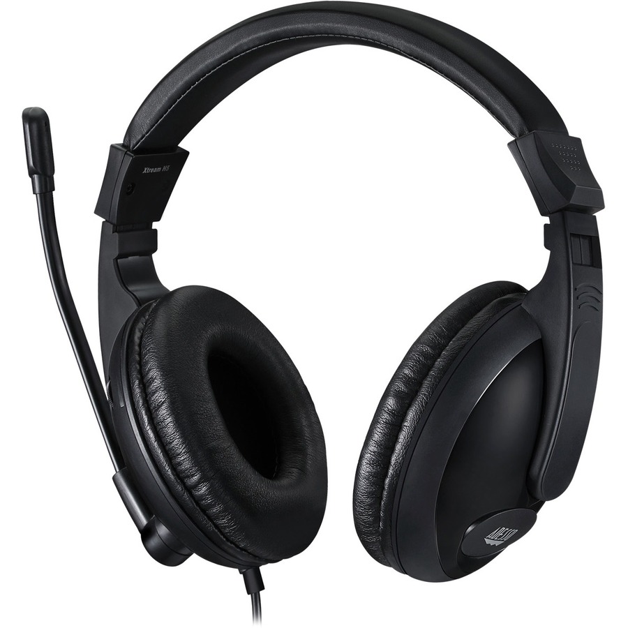 Adesso Xtream H5U - USB Stereo Headset with Microphone - Noise Cancelling - Wired- Lightweight