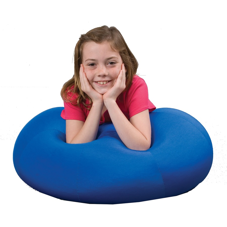 Fun and Function Mushy Smushy Bean Bag Chairs - Blue - Polyester, Polystyrene - Movement - FAFCF4584