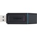 KINGSTON DataTraveler Exodia 64GB USB 3.2 Gen 1, Black/Teal - Flash Drive (DTX/64GBCR)