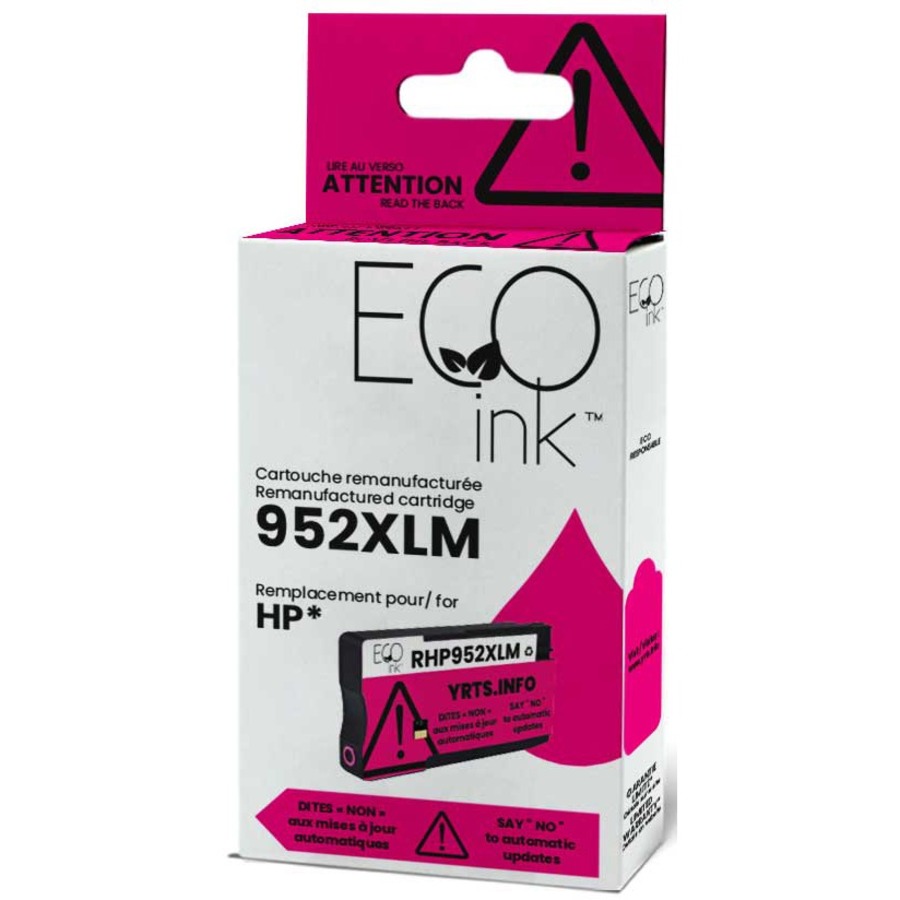 Eco Ink Remanufactured Inkjet Ink Cartridge - Magenta - 1 Each