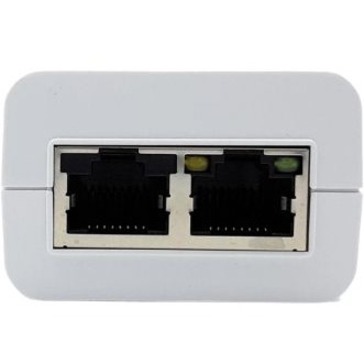 VisionTek PoE Injector - Integrated Single Port Gigabit Mode B PoE Injector With 48 Volt 15 Watt Output