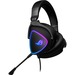 Asus ROG Delta S Gaming Headset - Stereo - USB Type C, USB 2.0 - Wired - 32 Ohm - 20 Hz - 40 kHz - Over-the-head - Binaural - Circumaural - 4.9 ft Cable - Noise Cancelling, Uni-directional Microphone - Black