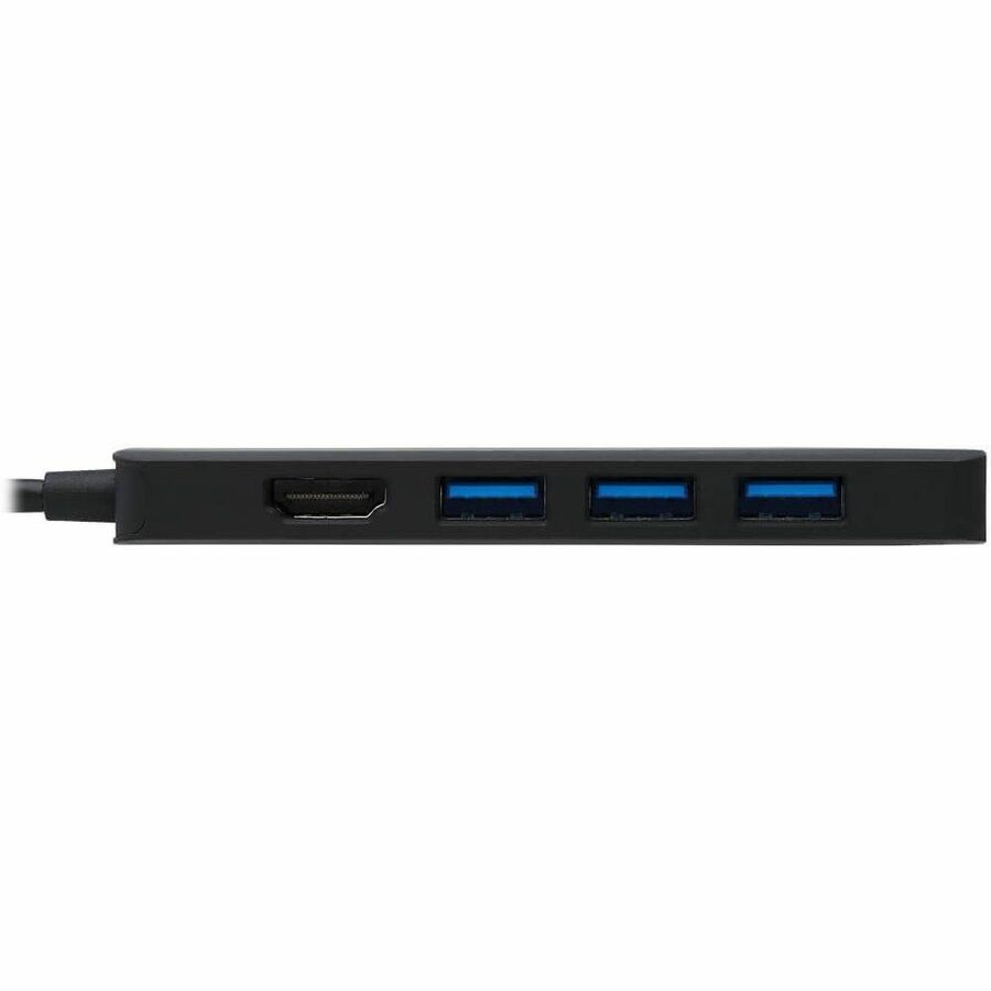 Tripp Lite by Eaton USB-C Multiport Adapter - 4K 60 Hz HDMI USB 3.x (5Gbps) Hub Ports 100W PD Charging HDR HDCP 2.2