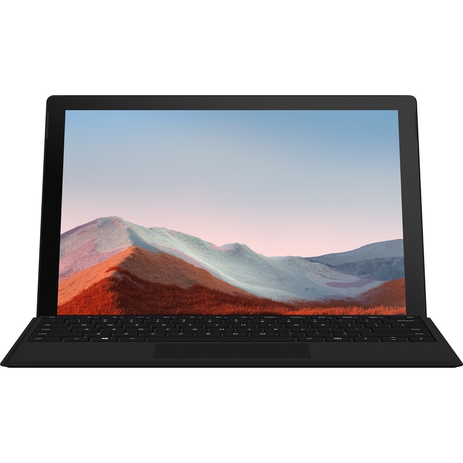 Microsoft Surface Pro 7+ Tablet - 12.3" - Core i5 11th Gen i5-1135G7 Quad-core (4 Core) 2.40 GHz - 8 GB RAM - 256 GB SSD - Windows 10 Pro - Matte Black