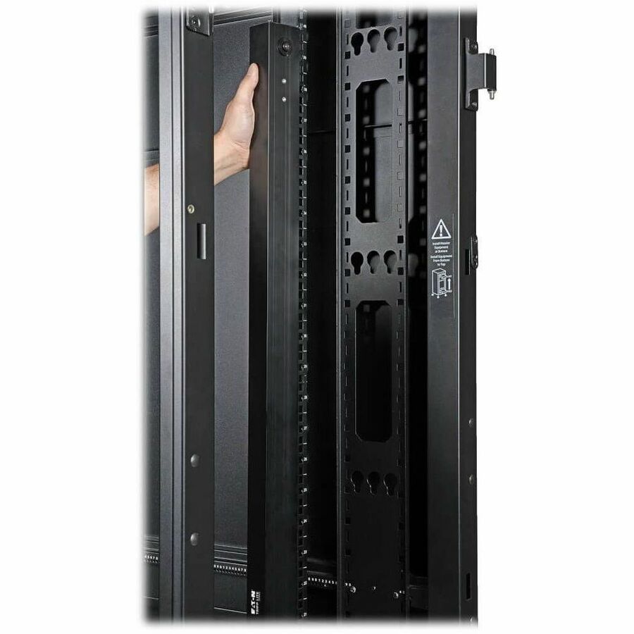 Eaton Tripp Lite Series 5.7kW 3-Phase Basic PDU - 42 NEMA 5-15/20R 120V Outlets, 208V L21-20P Input, 6 ft. Cord, 70 in. 0U Rack