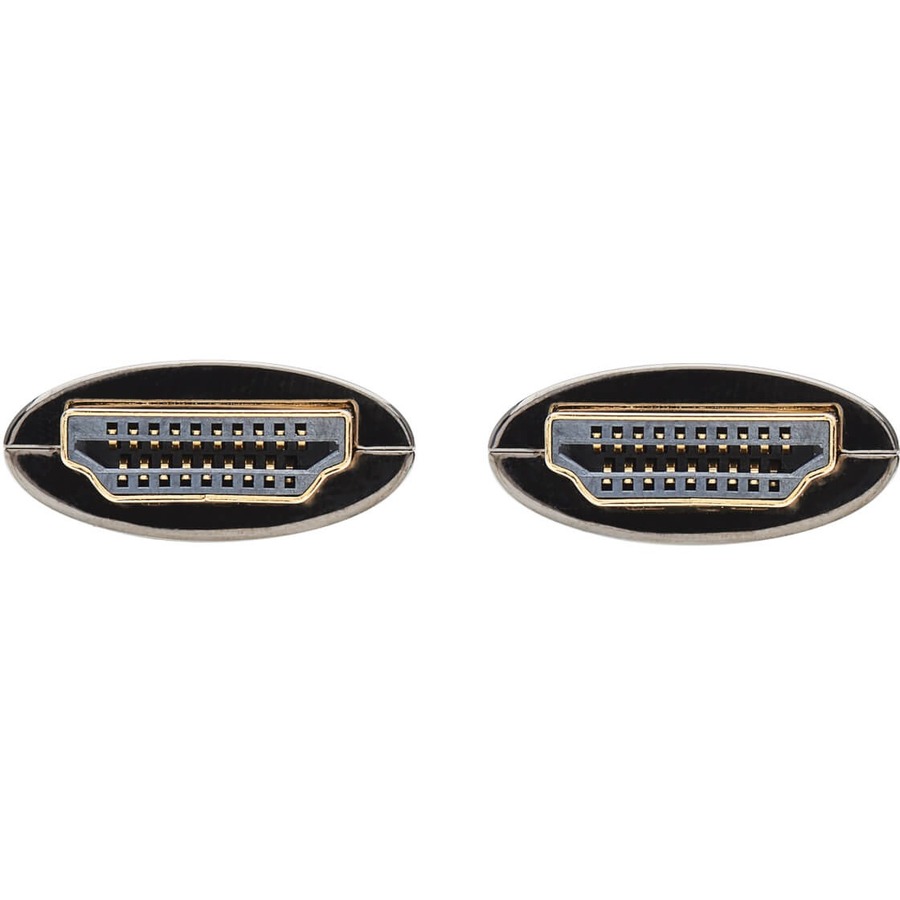 Eaton Tripp Lite Series 8K HDMI Plenum-Rated Fiber Active Optical Cable (AOC) - 8K UHD @ 60 Hz, HDR, M/M, Black, 15 m (49 ft.)