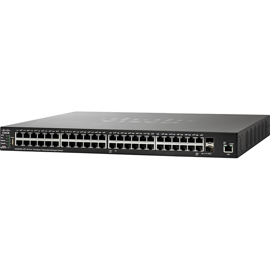 Cisco SG350XG-48T 48-Port 10GBase-T Stackable Managed Switch