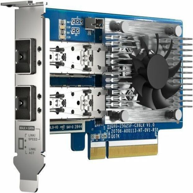 QNAP QXG-25G2SF-CX6 25Gigabit Ethernet Card