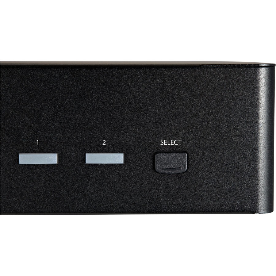 2 Port Dual Monitor HDMI KVM Switch - 4K 60Hz Ultra HD HDR - Desktop 4K  HDMI 2.0 KVM Switch with 2 Port USB 3.0 Hub (5Gbps) & 4x USB 2.0 HID, Audio  