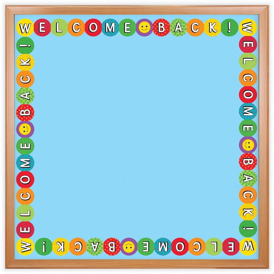 Decorative Die-Cut Borders - Welcome Back - Borders & Trimmers - HYX33613