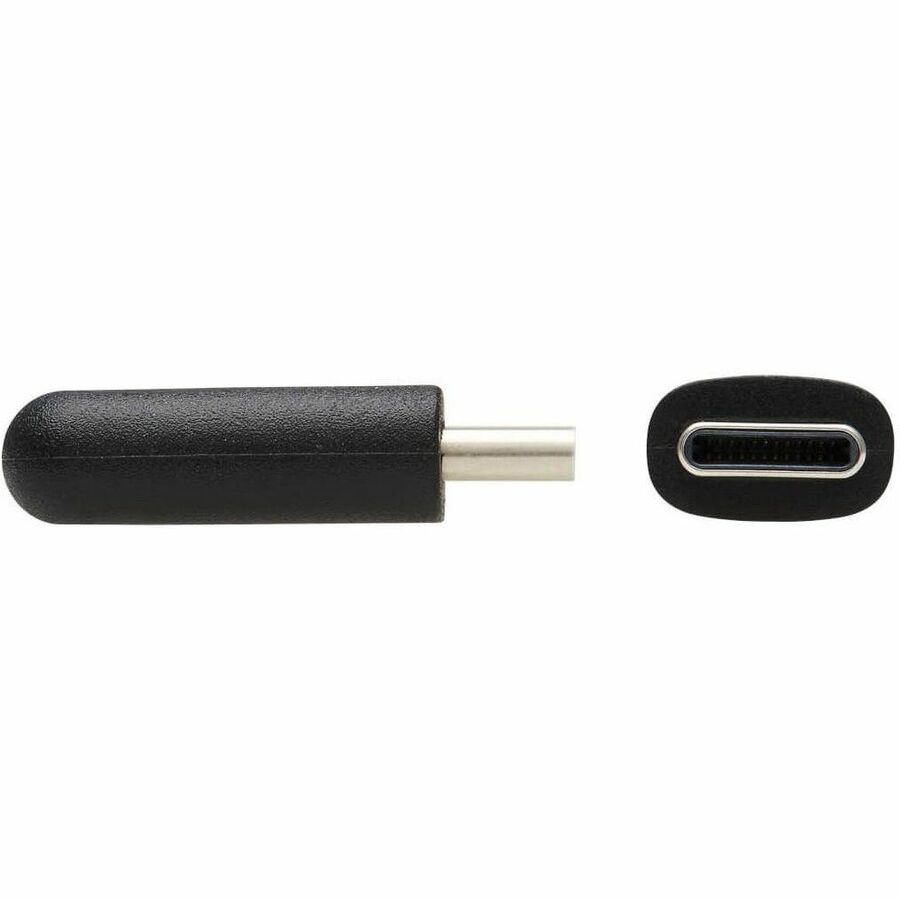 Eaton Tripp Lite Series USB-C Cable (M/M) - USB 2.0, Right-Angle Plug, Black, 2 m (6.6 ft.)