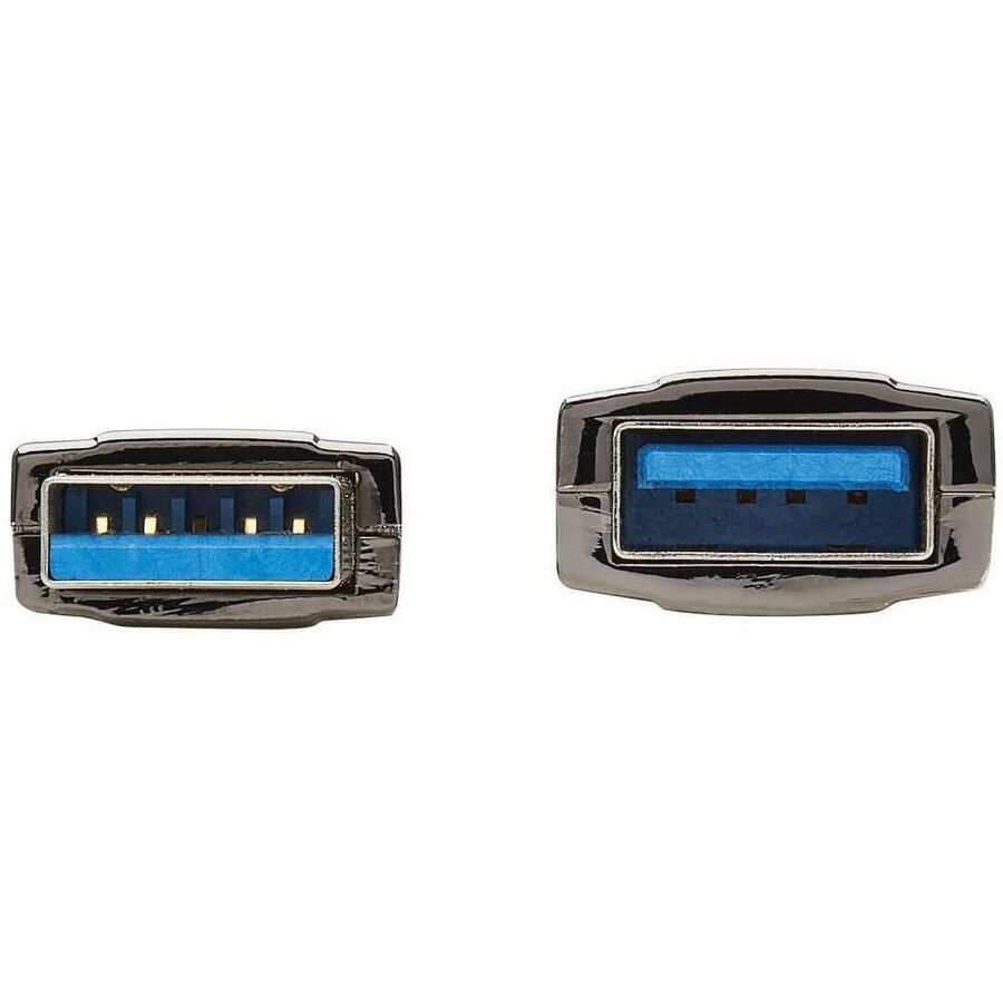Eaton Tripp Lite Series USB 3.2 Gen 1 CL3-Rated Fiber Active Optical Cable (AOC) - Extension/Repeater, A M/F, Black, 10 m (33 ft.)
