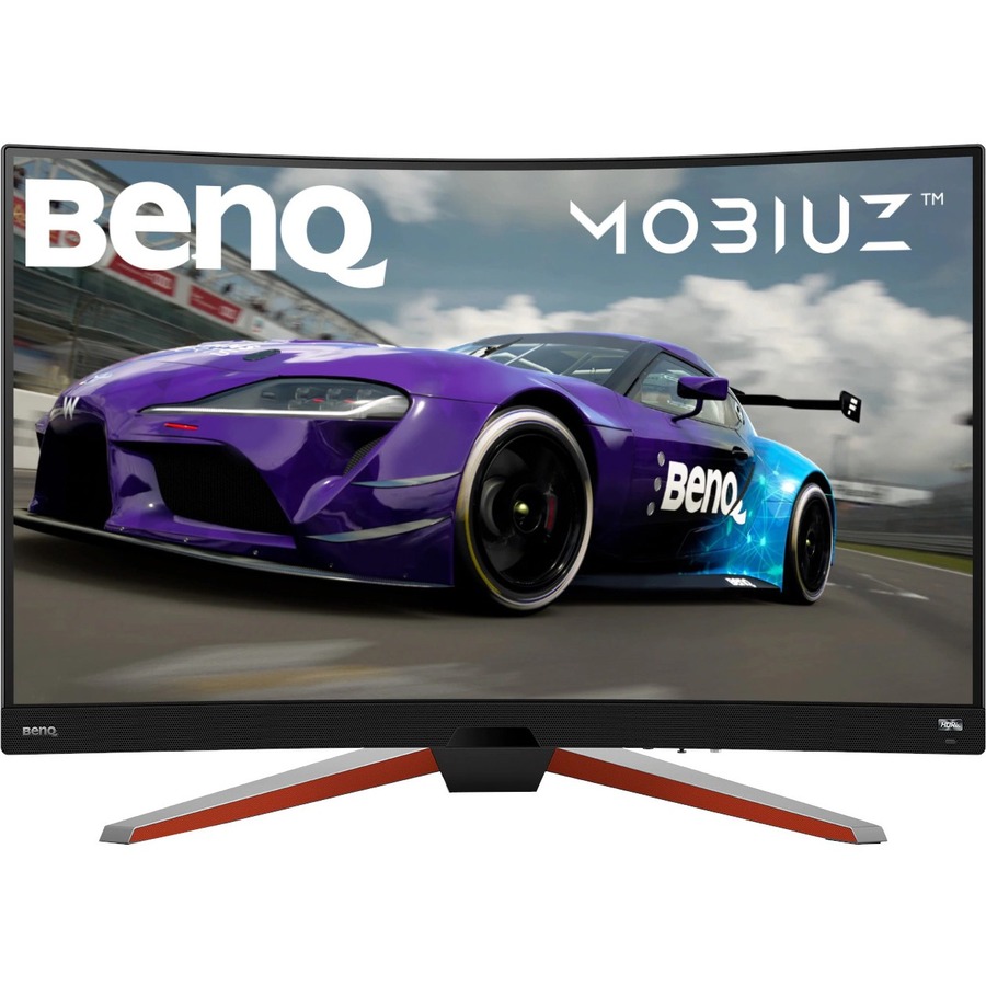 BenQ MOBIUZ EX3210R 32" Class WQHD Curved Screen Gaming LCD Monitor - 16:9 - Metallic Gray