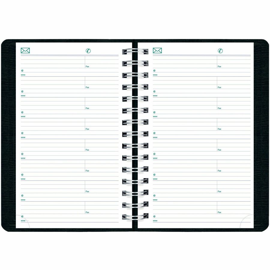 Blueline Two-Day Planner - Daily - January 2024 - December 2024 - Business Diaries - BLIC510481BT