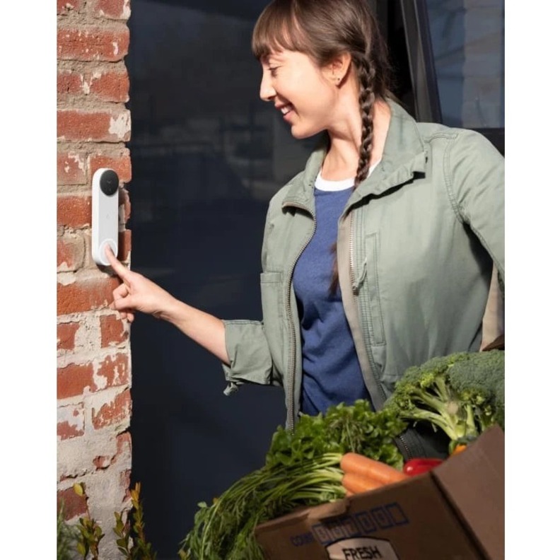 CERTIFIED RENEWED GOOGLE NEST DOORBELL BATTERY ASH 90 DAY COMPUTERLAND WARRANTY — alternate view 2