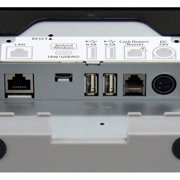 Star Micronics mC-Print3, Thermal, Ethernet (LAN), USB, Lightning, Bluetooth (MFi), CloudPRNT - 3" Receipt Printer - 250mm/sec - Monochrome - Auto Cutter - Black Color - External Power Supply Included