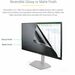 StarTech.com Monitor Privacy Screen for 24" Display - Widescreen Computer Monitor Security Filter - Blue Light Reducing Screen Protector - 24 in widescreen monitor privacy screen for security outside +/-30 degree viewing angle to keep data confidential -