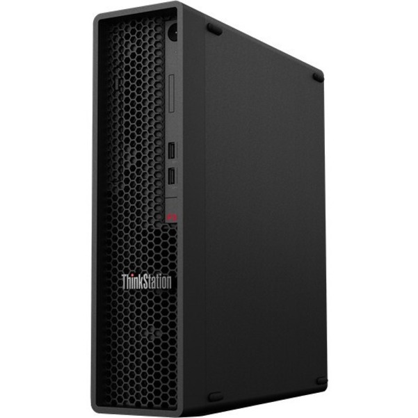 Lenovo ThinkStation P350 30E50017US Workstation - 1 x Intel Core i7 Octa-core (8 Core) i7-11700 11th Gen 2.50 GHz - 16 GB DDR4 SDRAM RAM - 512 GB SSD - Small Form Factor - Raven Black