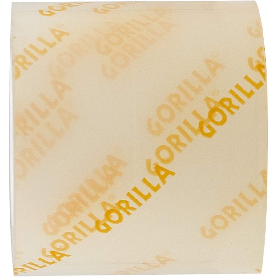 Gorilla Tough & Clear Mounting Tape - 4 ft Length x 2" Width - 1 Each - Clear