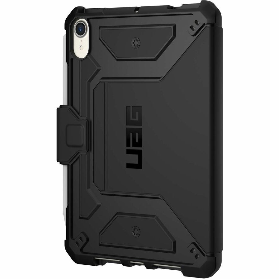 Urban Armor Gear Metropolis SE Carrying Case (Folio) Apple iPad mini (6th Generation) Tablet, Apple Pencil, Stylus - Black