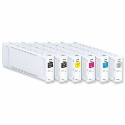 Epson UltraChrome PRO6 T48L Original High Yield Inkjet Ink Cartridge - Matte Black - 1 Pack