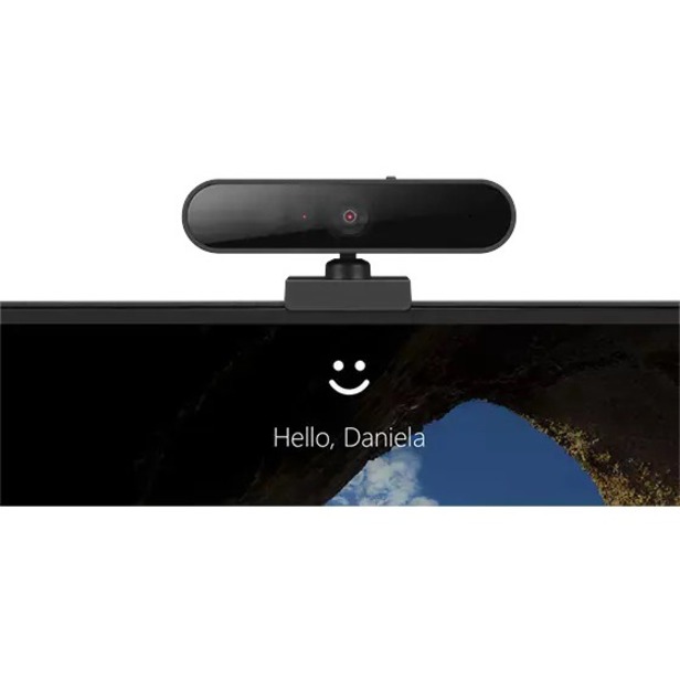 Lenovo Video Conferencing Camera - Black - USB Type C