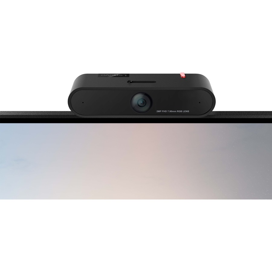 Lenovo LC50 Webcam - Raven Black - USB 2.0 - 1 Pack(s)