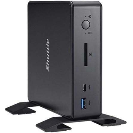 Shuttle XPC nano NC10U Desktop Computer - Intel Celeron 4205U - 8 GB - Black