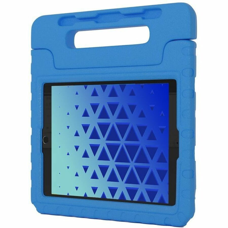 Blue SHIELDY-K foam case for iPad 9, 8, and 7 10.2-inch tablets — alternate view 2