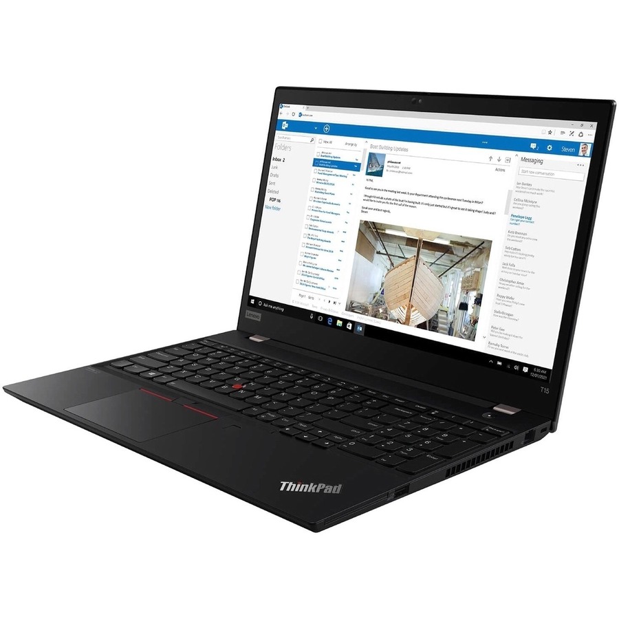 Lenovo ThinkPad T15 Gen 2 20W5S4T400 15.6" Notebook - Full HD - 1920 x 1080 - Intel Core i5 11th Gen i5-1145G7 Quad-core (4 Core) 2.60 GHz - 16 GB Total RAM - 512 GB SSD - Black