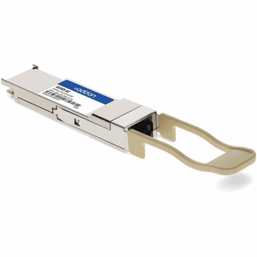 AddOn Networks X65405-AO 100GBASE-SR4 QSFP28 transceiver for multimode fiber and NetApp compatibility — alternate view 2