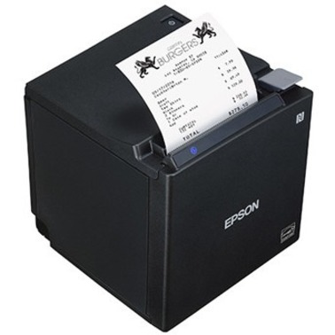 HP TM-m30II Desktop Direct Thermal Printer - Monochrome - Receipt Print - Fast Ethernet - USB - USB Host - With Cutter