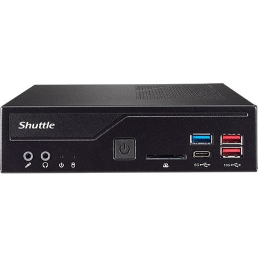 Shuttle XPC slim DH670 Barebone System - Slim PC - Socket LGA-1700 - 1 x Processor Support