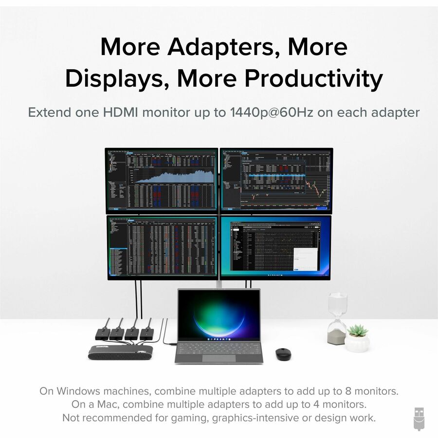 Plugable USB C to HDMI Adapter, Universal Video Graphics Adapter for USB 3.0 and USB-C Macs and Windows