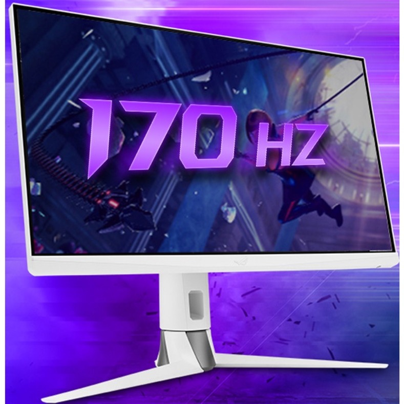 Asus ROG Strix XG27AQ-W 27" Class WQHD Gaming LCD Monitor - 16:9 - White